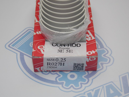 Вкладыши шатунные TAIHO ремонт +0,25 TOYOTA 3E, 5E-FE