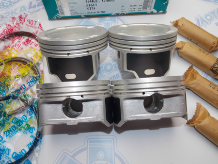 Поршни + кольца 4шт стандарт HYUNDAI G4KE, G4KG