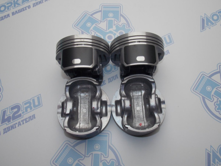 Поршни + кольца к-кт 4шт ремонт +0,50 HONDA R20A