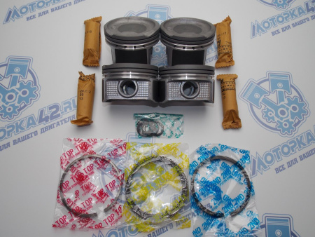 Поршни + кольца к-кт 4шт стандарт TOYOTA 1ZZ-FE