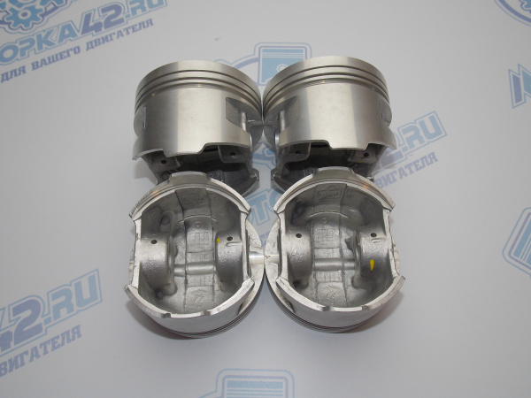 Поршни + кольца к-кт 4шт стандарт MMC 4G15 12V
