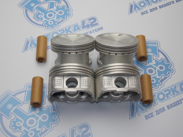 Поршни + кольца к-кт 4шт ремонт +1,00 TOYOTA 2SZ-FE