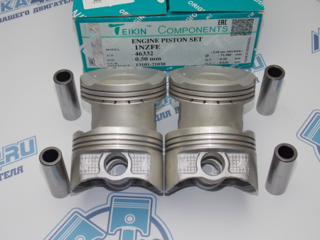 Поршни TEIKIN к-кт 4шт ремонт +0,50 TOYOTA 1NZ-FE I