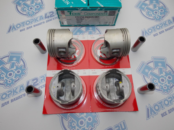Поршни + кольца к-кт 4шт стандарт STD HONDA D15B1, D15B2