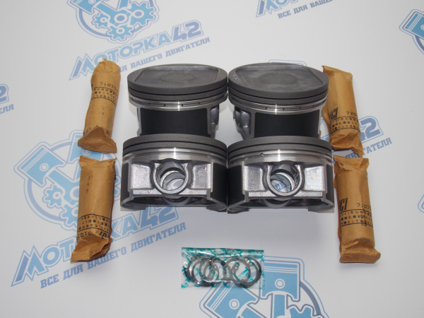 Поршни + кольца к-кт 4шт стандарт SUBARU EJ205, EJ207