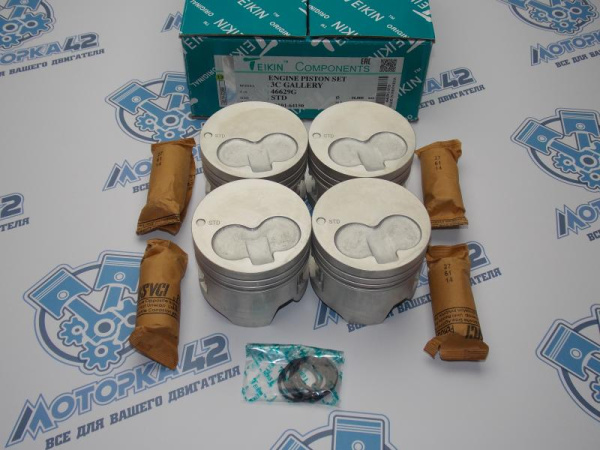 Поршни TEIKIN к-кт 4шт стандарт TOYOTA 3C, 3C-T gallery