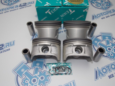 Поршни TEIKIN к-кт 4шт ремонт +0,50 NISSAN QG18DE 