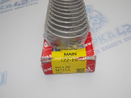 Вкладыши коренные TAIHO ремонт +1,00 TOYOTA 1ZZ-FE