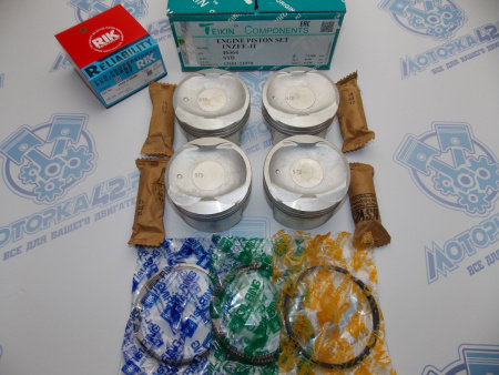 Поршни + кольца 4шт стандарт TOYOTA 1NZ-FE II '99-'ON