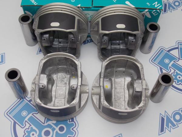 Поршни TEIKIN к-кт 4шт ремонт +0,50 HYUNDAI G4KD