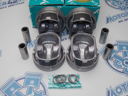 Поршни к-кт 4шт ремонт +0,25 EP6, N12B16