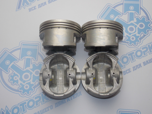 Поршни + кольца к-кт 4шт ремонт +1,00 HONDA D15-II