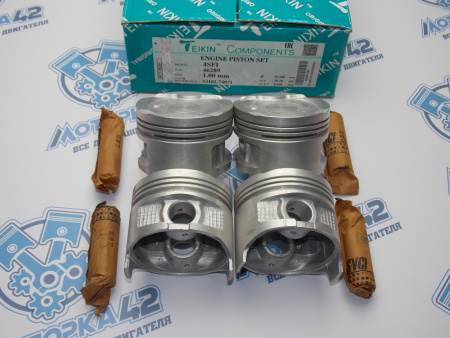 Поршни TEIKIN к-кт 4шт ремонт +1,00 TOYOTA 4S-FI