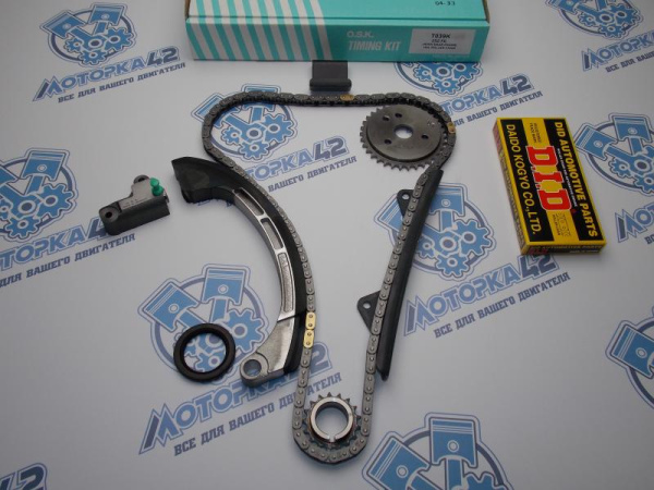 Комплект цепи ГРМ OSK TOYOTA 2SZ-FE 05-