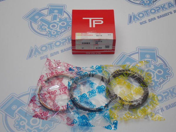 Кольца поршневые TPR ремонт +0,50 TOYOTA 2E, 3E