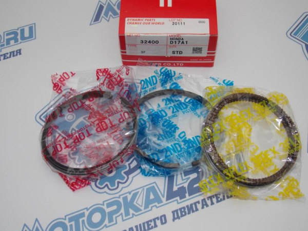 Кольца поршневые TPR стандарт HONDA D17A