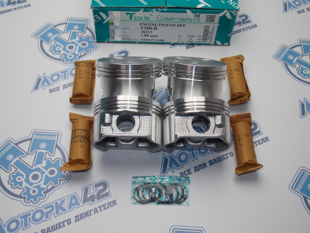 Поршни + кольца к-кт 4шт ремонт +1,00 HONDA F20B