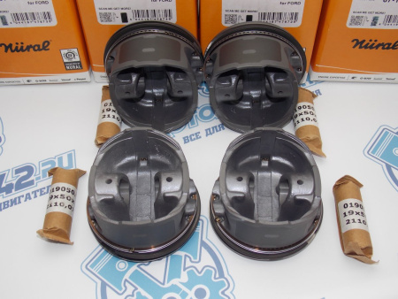 Поршни NURAL к-кт 4шт ремонт +0,50 FORD MONDEO II 1.8