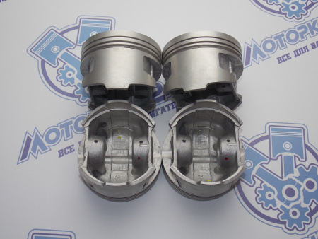 Поршни + кольца 4шт ремонт +1,00 MMC 4G15 12V