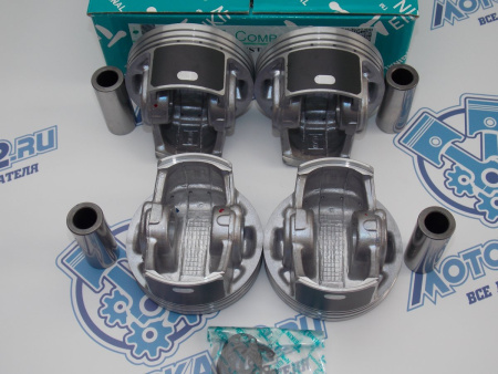 Поршни TEIKIN к-кт 4шт ремонт +0,50 HONDA K20A