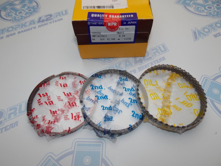 Кольца поршневые NPR ремонт +0,50 TOYOTA 3MZ-FE