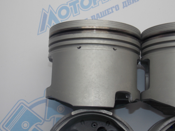 Поршни + кольца к-кт 4шт ремонт +0,50 TOYOTA 1KZ-TE NEW alfin-gallery