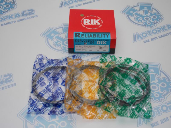Кольца поршневые RIK стандарт MMC 4D56 L200 '10-