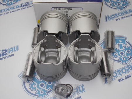Поршни TIK к-кт 4шт ремонт +0,50 MAZDA R2, B1600, B2000