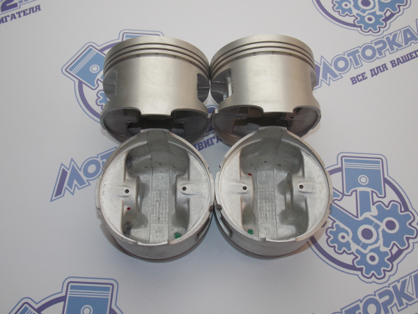 Поршни + кольца к-кт 4шт ремонт +0,50 HONDA F22B