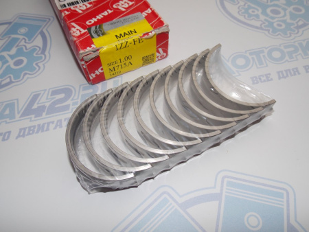 Вкладыши коренные TAIHO ремонт +1,00 TOYOTA 1ZZ-FE