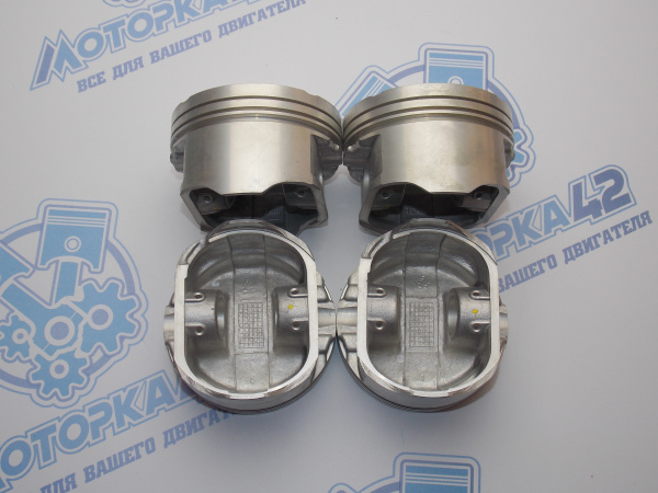 Поршни + кольца к-кт 4шт ремонт +1,00 MAZDA FS, FP