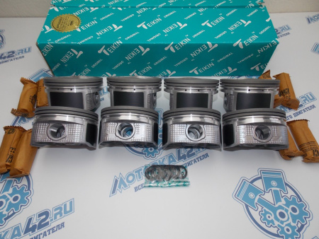 Поршни TEIKIN к-кт 8шт ремонт +0,50 TOYOTA 2UZ-FE II