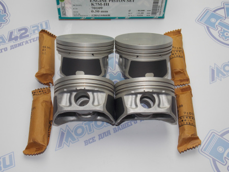 Поршни TEIKIN к-кт 4шт ремонт +0,50 RENAULT K7M 710
