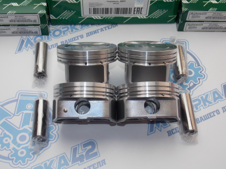 Поршни + кольца AW к-кт 4шт ремонт +0,50 HYUNDAI G4FC '06-