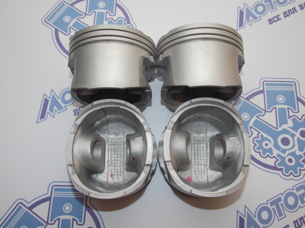 Поршни TEIKIN к-кт 4шт ремонт +0,50 HYUNDAI G4GC