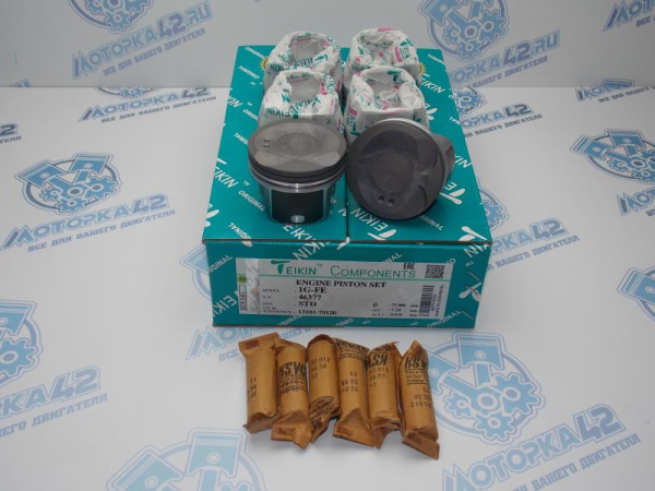 Поршни TEIKIN к-кт 6шт стандарт TOYOTA 1G-FE '98-'00