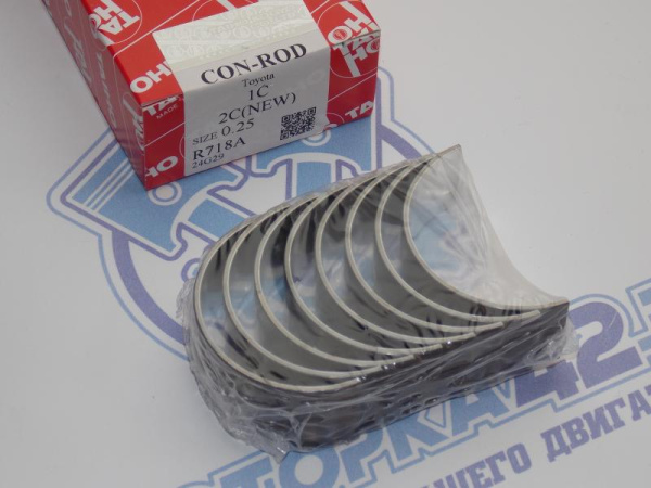 Вкладыши шатунные TAIHO ремонт +0,25 TOYOTA 1C, 2C, 3C '96-