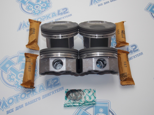 Поршни TEIKIN к-кт 4шт ремонт +0,50 TOYOTA 2AZ-FE III