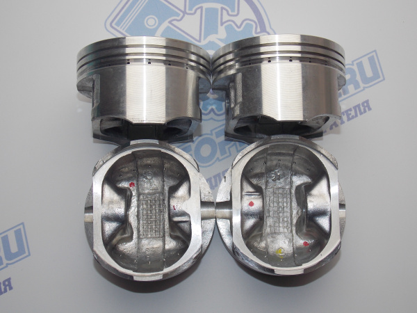 Поршни TEIKIN к-кт 4шт ремонт +1,00 MMC 4G18, 4G16