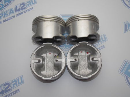 Поршни + кольца к-кт 4шт ремонт +1,00 TOYOTA 4A-FE II