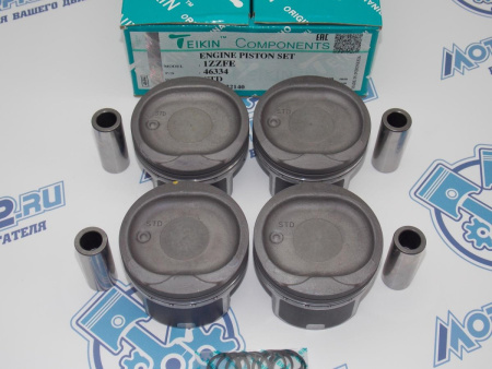 Поршни TEIKIN к-кт 4шт стандарт TOYOTA 1ZZ-FE