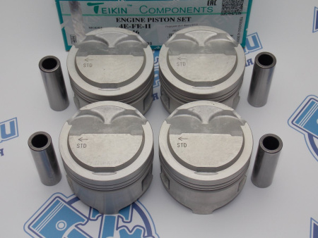 Поршни TEIKIN к-кт 4шт стандарт TOYOTA 4E-FE