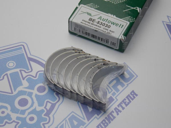 Вкладыши шатунные AW стандарт OPEL Z14XEP, X12XE