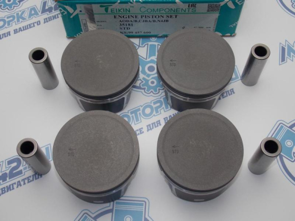 Поршни TEIKIN к-кт 4шт стандарт FORD 2.0