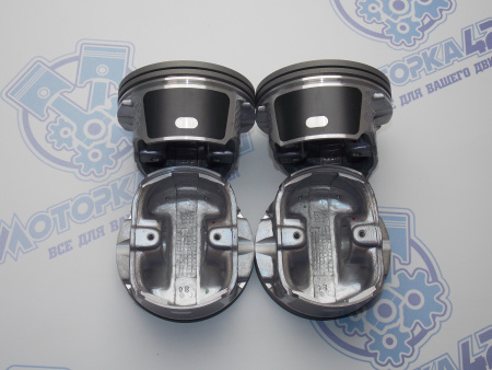 Поршни + кольца к-кт 4шт ремонт +0,25 FORD 2.0 