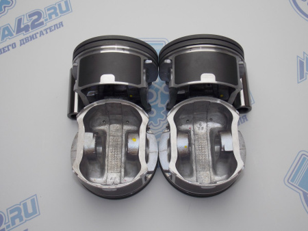 Поршни + кольца 4шт ремонт +0,50 NISSAN MR20DE