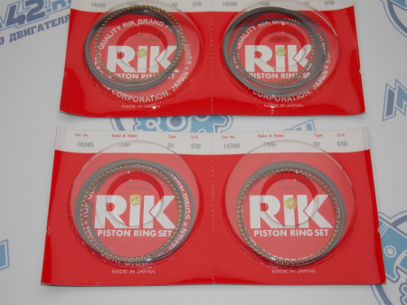 Кольца поршневые RIK стандарт HONDA D16, ZC