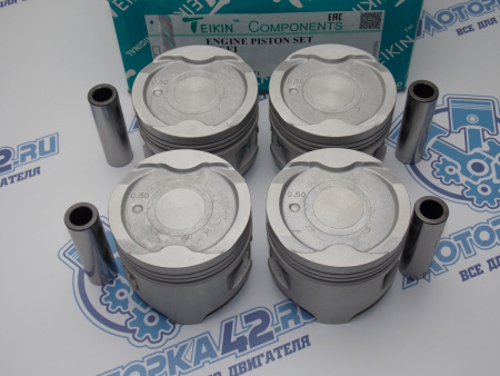 Поршни TEIKIN к-кт 4шт ремонт +0,50 TOYOTA 4S-FI
