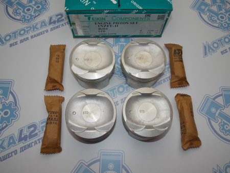 Поршни TEIKIN к-кт 4шт стандарт TOYOTA 1NZ-FE
