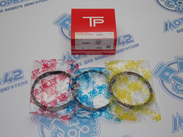 Кольца поршневые TPR стандарт HONDA D15B